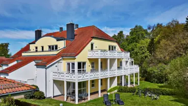 Exterior view of the apartment at the H+ Hotel Ferienpark Usedom - Official website